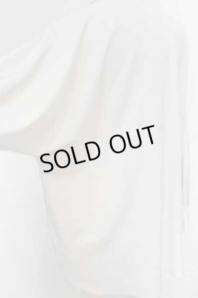 画像2: NO ID. / ドルマンスリーブBIGシャツ ONE ライトグレー O-24-02-04-019-NO-sh-YM-ZT044 (2)