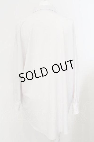 画像3: NO ID. / ドルマンスリーブBIGシャツ ONE ライトグレー O-24-02-04-019-NO-sh-YM-ZT044 (3)