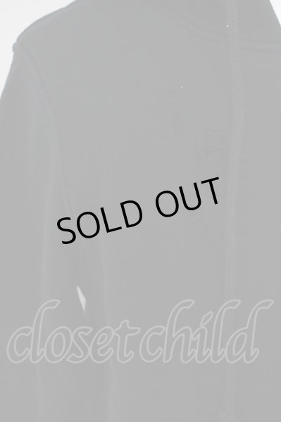 画像3: Moonage Devilment(清春) / インナーワッフルデストロイパーカー 48 ブラック O-24-02-19-033-Mo-ja-YM-ZT057 (3)