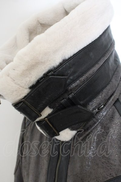 画像4: TORNADO MART / クラッキングボンバージャケット M ブラック（チャコール系） O-24-02-19-040-TO-ou-YM-ZT-ML012 (4)