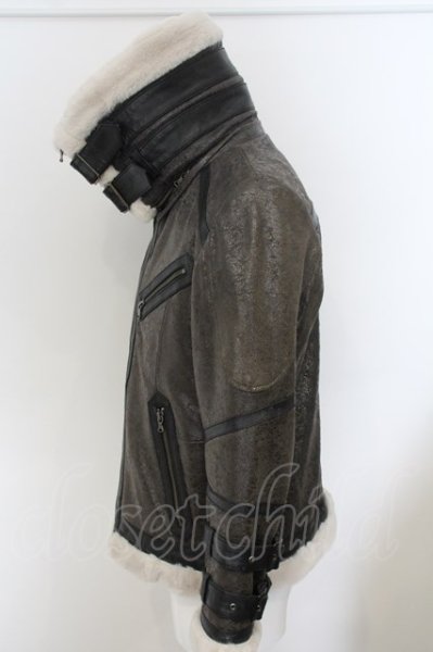 画像5: TORNADO MART / クラッキングボンバージャケット M ブラック（チャコール系） O-24-02-19-040-TO-ou-YM-ZT-ML012 (5)