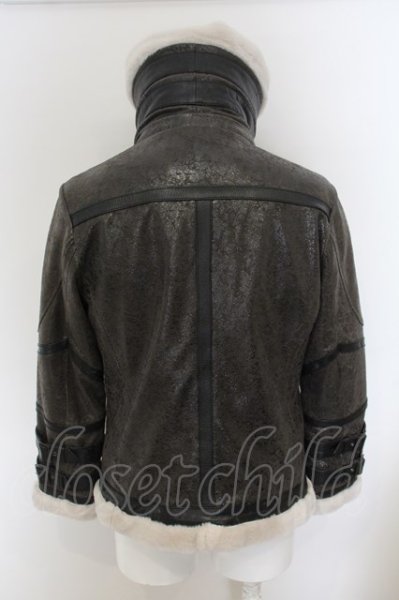 画像6: TORNADO MART / クラッキングボンバージャケット M ブラック（チャコール系） O-24-02-19-040-TO-ou-YM-ZT-ML012 (6)