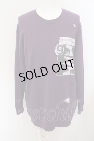 画像1: PROPA9ANDA / MANIC CHROD SWEAT スウェット XL パープル O-24-02-19-045-PR-to-YM-ZT330 (1)