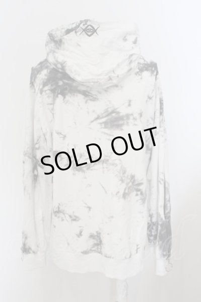 画像2: REFLEM / テープデザイン袖ZIPプルオーバーパーカー F ホワイト O-24-02-19-048-RE-to-YM-ZT330 (2)