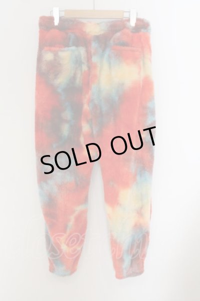 画像2: NO ID. BLACK / フリースジョガーPT　パンツ 1 レッド（MIX) O-24-02-19-051-NO-pa-YM-ZT355 (2)