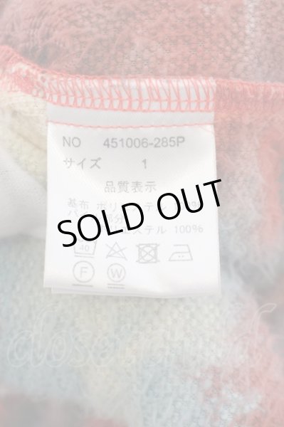 画像3: NO ID. BLACK / フリースジョガーPT　パンツ 1 レッド（MIX) O-24-02-19-051-NO-pa-YM-ZT355 (3)