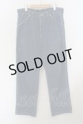 【SALE】Moonage Devilment(清春) / ルーズデニムパンツ 02 インディゴ O-24-02-19-052-Mo-pa-YM-ZT354