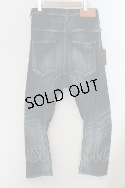 画像2: Moonage Devilment(清春)  / s'exprimer jiedaトリプルネームサルエルデニムパンツ 01 インディゴ O-24-02-19-054-MO-pa-YM-ZT355 (2)