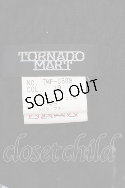 画像3: TORNADO MART / ラビットファーマフラー  ブラック O-24-02-19-060-TO-za-YM-ZT344 (3)