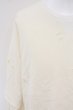 画像2: NO ID. BLACK / クラッシュレイヤードBIG-T Tシャツ ONE ホワイト O-24-02-19-010-NO-ts-YM-ZT058 (2)