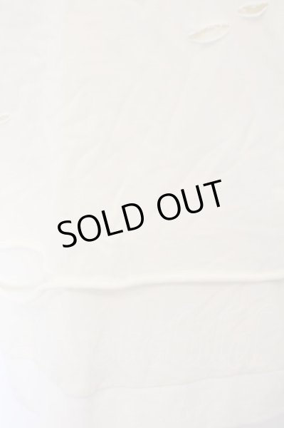 画像3: NO ID. BLACK / クラッシュレイヤードBIG-T Tシャツ ONE ホワイト O-24-02-19-010-NO-ts-YM-ZT058 (3)