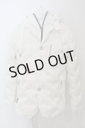 【SALE】BUFFALO BOBS / VINCENT-JACKET(ヴィンセント-ジャケット)シームレスダウンジャケット 1-2 ホワイト O-24-02-23-034-BU-ou-YM-ZTM013
