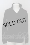 【SALE】BERNINGS-SHO / ケーブル編みショールカラーニットソー M ブラック O-24-02-23-036-BE-to-YM-ZT267