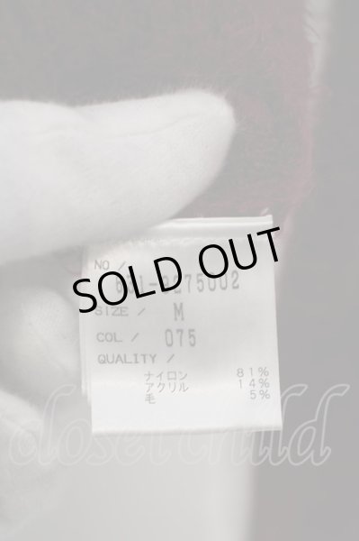 画像2: TORNADO MART / フェザーヤーンＶネックニットソー M ボルドー O-24-02-23-043-TO-to-YM-ZT270 (2)