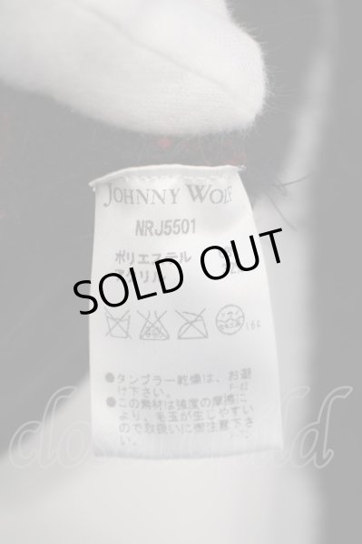 画像2: JOHNNY WOLF / MUKKU_PARKER(ムック_パーカー) 2 レッドｘブラック O-24-02-23-046-JO-to-YM-ZT270 (2)