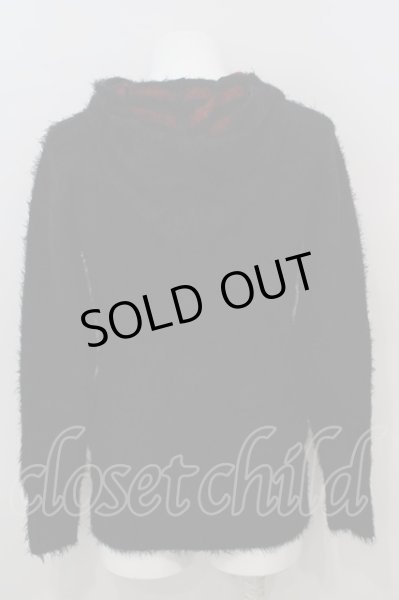 画像3: JOHNNY WOLF / MUKKU_PARKER(ムック_パーカー) 2 レッドｘブラック O-24-02-23-046-JO-to-YM-ZT270 (3)