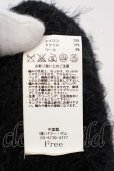 画像3: 【セール】FUGA / Sanctions フェザーヤーンロングニットガウン F ブラック O-24-02-23-047-FU-ja-YM-ZT269 (3)
