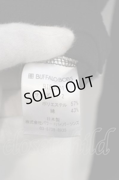 画像2: BUFFALO BOBS / PAISLEY BLISTER（ペイズリーブリスター）Ｖネックカットソー  1-2 ブラック O-24-02-23-048-BU-to-YM-ZT268 (2)