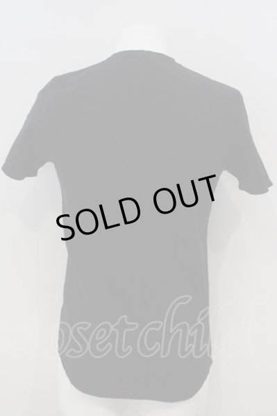 画像3: BUFFALO BOBS / ペイズリーブリスターVネックTシャツ 2 ブラック O-24-02-23-052-BU-ts-YM-ZT271 (3)