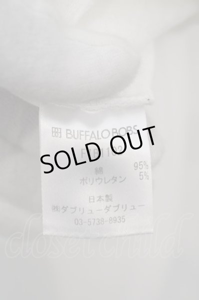 画像2: BUFFALO BOBS / フラワーブリスターTシャツ 2 ホワイト O-24-02-23-054-BU-ts-YM-ZT271 (2)