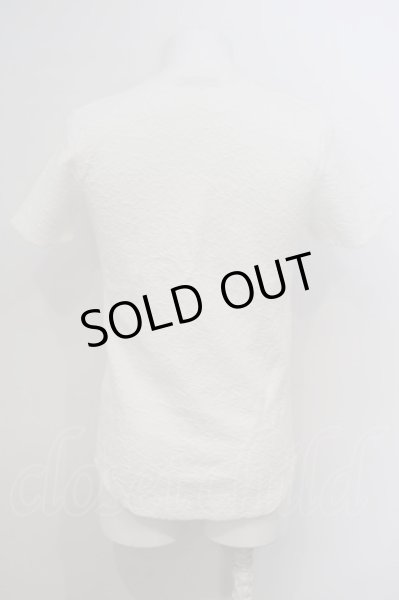 画像3: BUFFALO BOBS / フラワーブリスターTシャツ 2 ホワイト O-24-02-23-054-BU-ts-YM-ZT271 (3)