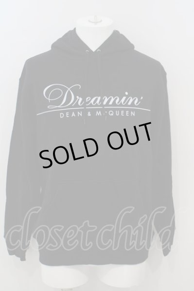 画像1: DEAN&McQUEEN / ロゴプリントプルパーカー 3 ブラック O-24-02-23-066-DE-to-YM-ZT290 (1)