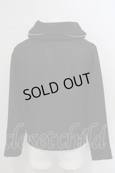 画像3: BUFFALO BOBS / JOHNNY STAR-LEATHER LOOKライダースビッグフードパーカー 2-3 ブラック O-24-02-23-072-BU-to-YM-ZT-ML005 (3)