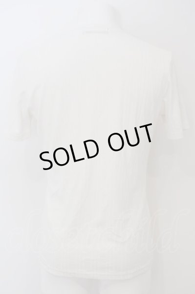 画像4: BUFFALO BOBS / ローンテレコVネックTシャツ 1-2 ホワイト O-24-02-23-007-BU-ts-YM-ZT288 (4)