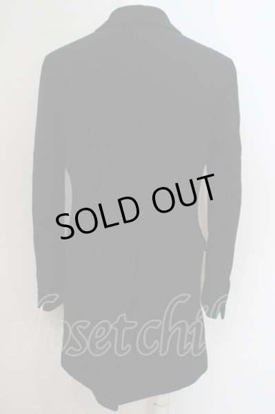 画像4: 5351pour les Hommes / ウールメルトンチェスターコート 2 ブラック O-24-02-23-077-53-ou-YM-ZT-M001 (4)