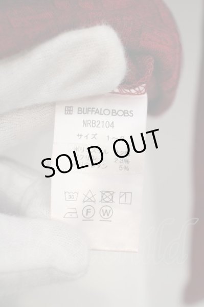 画像2: BUFFALO BOBS / RHONE(ローヌ)針抜きテレコカットソー 1-2 レッド O-24-02-23-082-BU-to-YM-ZT291 (2)