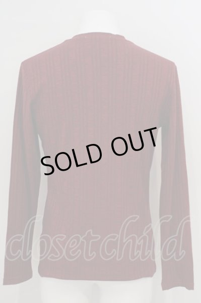 画像3: BUFFALO BOBS / RHONE(ローヌ)針抜きテレコカットソー 1-2 レッド O-24-02-23-082-BU-to-YM-ZT291 (3)