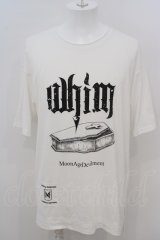 Moonage Devilment（清春） / COFFIN Tシャツ 46 ホワイト O-24-02-23-087-MO-ts-YM-ZT294
