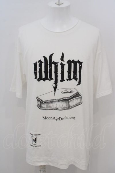 画像1: Moonage Devilment（清春） / COFFIN Tシャツ 46 ホワイト O-24-02-23-087-MO-ts-YM-ZT294