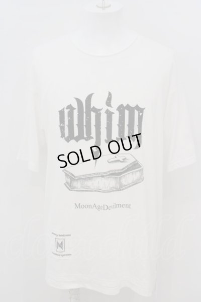 画像1: 【WINTERセール】Moonage Devilment（清春） / COFFIN Tシャツ 46 ホワイト O-24-02-23-087-MO-ts-YM-ZT294