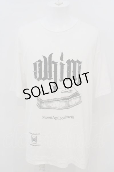 画像1: Moonage Devilment（清春） / COFFIN Tシャツ 46 ホワイト O-24-02-23-087-MO-ts-YM-ZT294 (1)