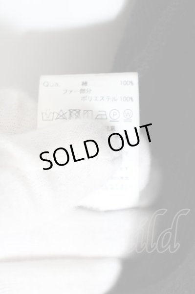 画像4: CIVARIZE / ファー付き鬼裏毛ハイネックパーカー 46 ブラック O-24-02-23-102-CI-ja-YM-ZT229 (4)