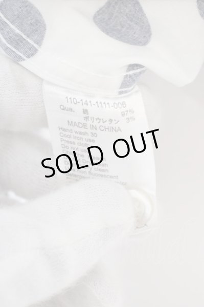 画像3: MURDER LICENSE / ドット総柄シャツ 46 ホワイトｘネイビー O-24-02-23-126-MU-sh-YM-ZT239 (3)