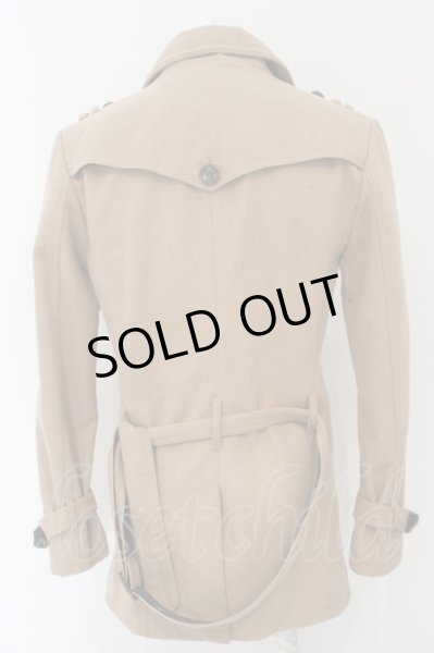 画像2: MURDER LICENSE / スタンダードワイヤートレンチコート 46 キャメル O-24-02-23-130-MU-ou-YM-ZT-M006 (2)