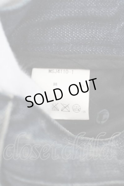 画像3: JOHNNY WOLF / ジミスパイダー 裾ZIPヒゲデニムパンツ 2 インディゴ O-24-02-23-132-JO-pa-YM-ZT240 (3)