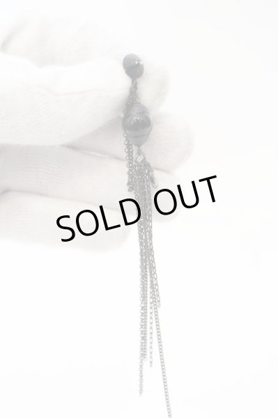 画像2: gunda / SAMADI NERO PIERCE ピアス  ブラック O-24-02-23-138-gu-za-YM-ZT240 (2)