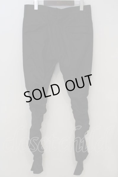 画像2: BUFFALO BOBS / コーティングシャーリングスラックス 3 ブラック O-24-02-23-017-BU-pa-YM-ZT283 (2)