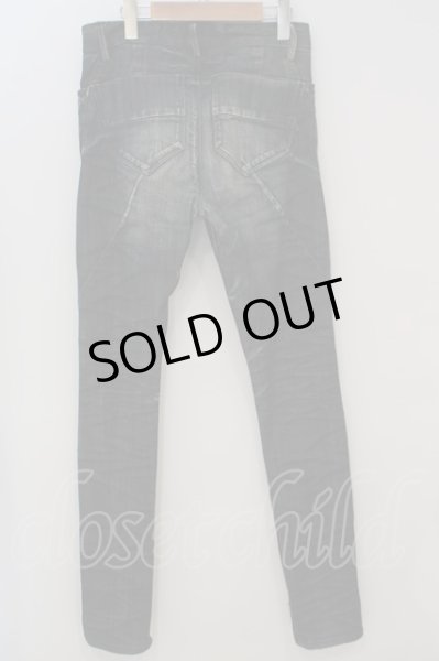 画像2: JOHNNY WOLF / EAST END-KUMADORI 2WAYデニムパンツ 1 インディゴ O-24-02-23-023-JO-pa-YM-ZT283 (2)