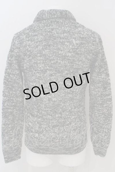 画像3: BERNINGS-SHO / ケーブル編みショールカラーニットソー M グレー O-24-02-23-026-BE-to-YM-ZT284 (3)