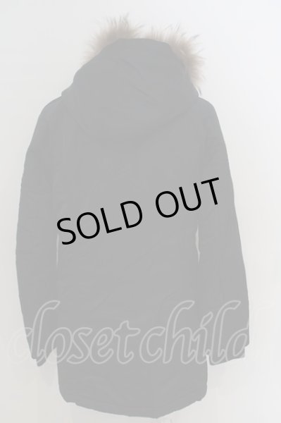 画像2: GZTTAR DE FUGA / ラクーンファーナイロンN3-Bジャケット  44 ブラック O-24-02-23-033-GO-ou-YM-ZT-M003 (2)