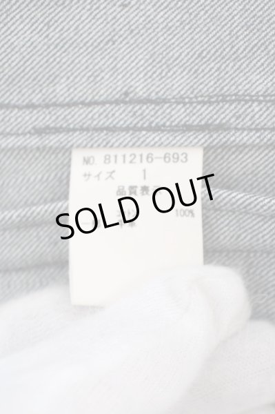 画像7: NO ID. / カウレザー切り替えコーティングデニムトラッカー　Gジャン　ジャケット 1 ブルー O-24-02-25-019-NO-ja-YM-ZT248 (7)