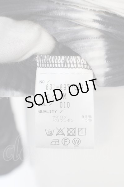 画像3: TORNADO MART / ウェーブジャガードタイダイカットソー M ブラックｘホワイト O-24-02-25-003-TO-to-YM-ZT465 (3)