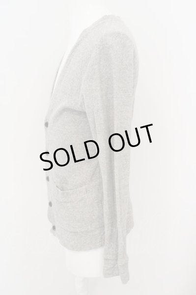 画像2: NO ID. / CM天竺ハーフガウンカーディガン 1 グレー O-24-02-25-025-NO-to-YM-ZT246 (2)