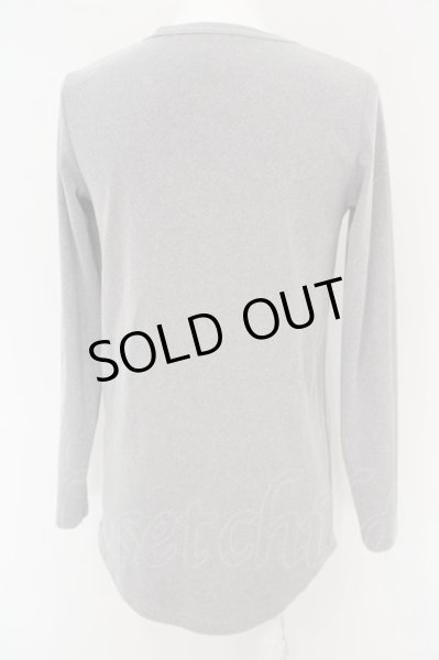 画像2: NO ID. / テレコラウンドロンT カットソー 1 グレー O-24-02-25-029-NO-to-YM-ZT183 (2)