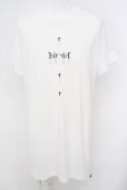 画像1: kiryuyrik / Logo Print Dolman Tee M ホワイト O-24-02-25-031-ki-to-YM-ZT183 (1)