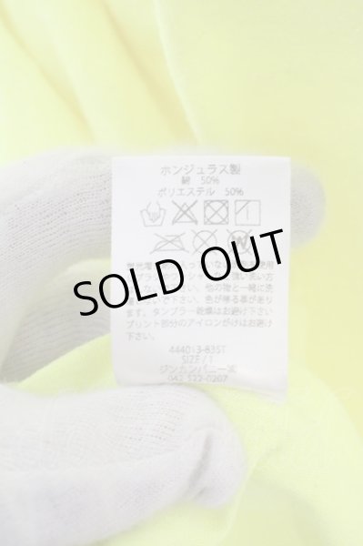 画像4: NO ID. BLACK / ビニールポケットC-N-T 半袖Tシャツ 1 ネオンイエロー O-24-02-25-037-NO-ts-YM-ZT184 (4)